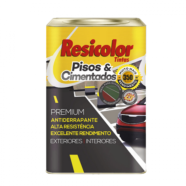 Resicolor Piso Ultra S/B 18 lt Cores