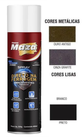 Spray Direto na Ferrugem Maza